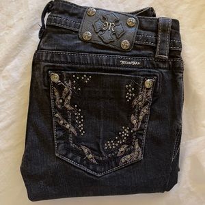 Black Miss Me Jeans
